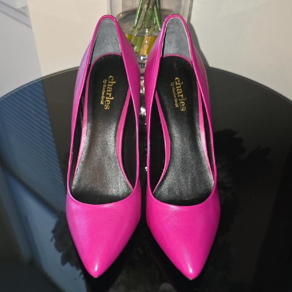 Charles by Charles David Fuchsia Heels